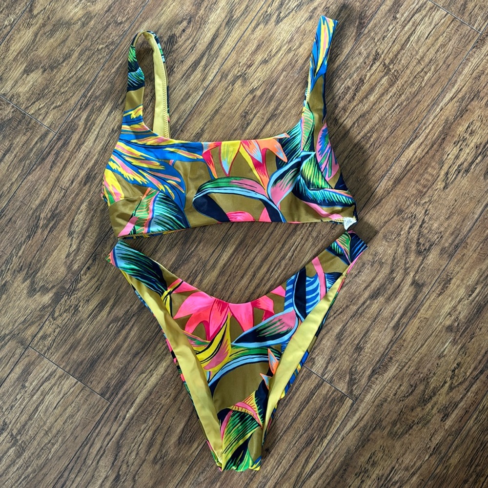 Aerie Floral Bikini